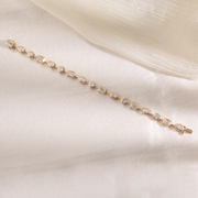 Ready to Ship – 9.24 CT Multi-Shape Lab-Grown Diamond Bracelet in 14K Yellow Gold